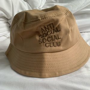 Anti Social Club bucket hat
